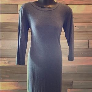 Blue t shirt dress